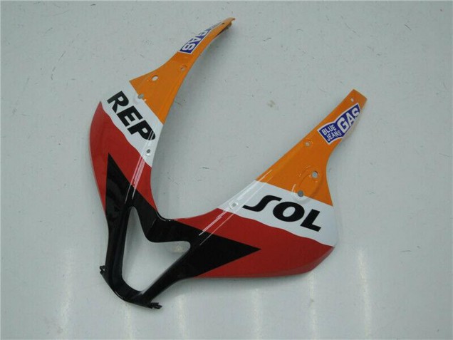 2007-2008 Honda CBR600RR Bike Fairings - Orange White Red Glossy Black Repsol Canada