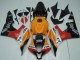 2007-2008 Honda CBR600RR Bike Fairings - Orange White Red Glossy Black Repsol Canada