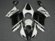 2007-2008 Kawasaki ZX6R Motorcycle Fairings - Black White Elf Canada