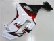 2007-2008 Kawasaki ZX6R Motorcycle Fairings - White Black Red Canada