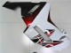2007-2008 Kawasaki ZX6R Motorcycle Fairings - White Black Red Canada