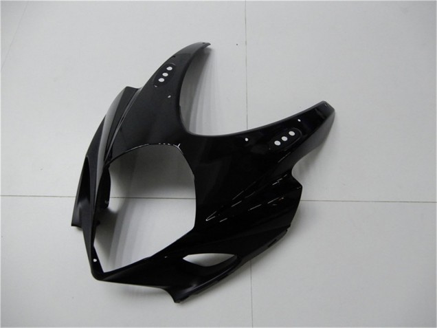 2007-2008 Suzuki GSXR 1000 Motorcycle Fairings - Glossy Black Matte Black No Decal Canada