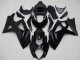 2007-2008 Suzuki GSXR 1000 Motorcycle Fairings - Glossy Black Matte Black No Decal Canada