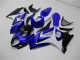 2007-2008 Suzuki GSXR 1000 Motorcycle Fairings - White Blue Black No Decal Canada