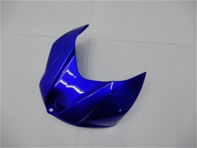 2007-2008 Suzuki GSXR 1000 Motorcycle Fairings - White Blue Black No Decal Canada