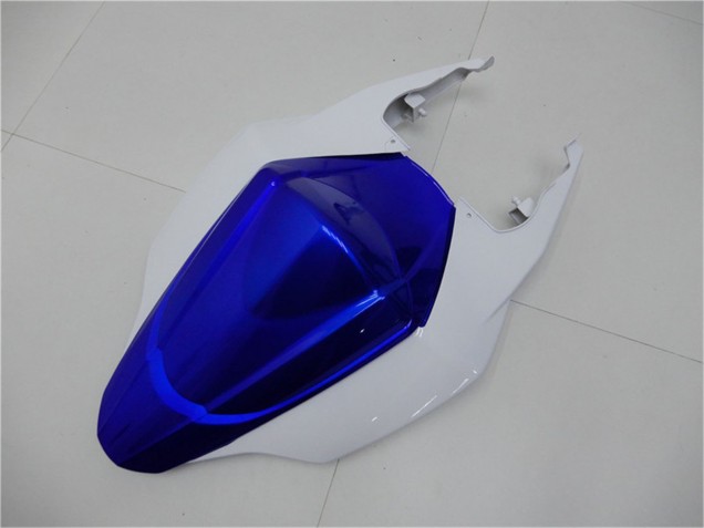 2007-2008 Suzuki GSXR 1000 Motorcycle Fairings - White Blue Black No Decal Canada
