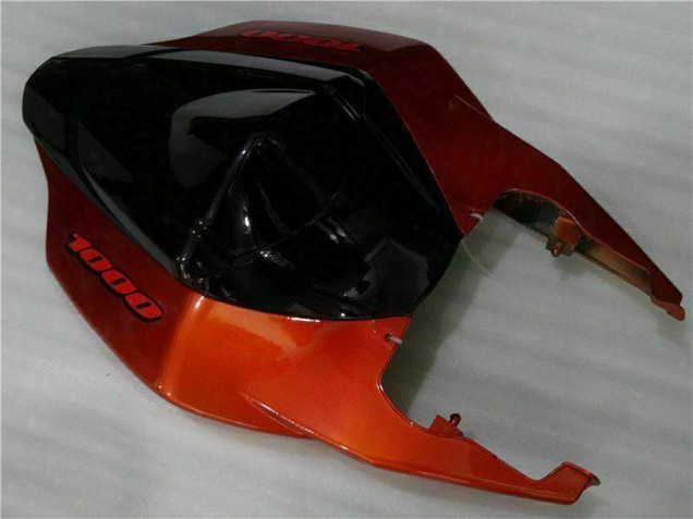 2007-2008 Suzuki GSXR 1000 Motorcycle Fairings - Black Orange Canada
