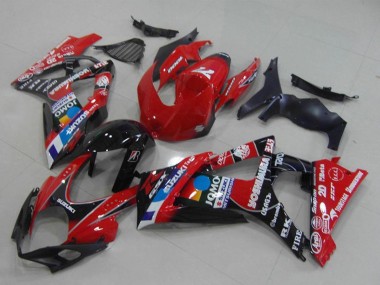 2007-2008 Suzuki GSXR 1000 Motorcycle Fairings - Red Black Blue White JOMO Canada
