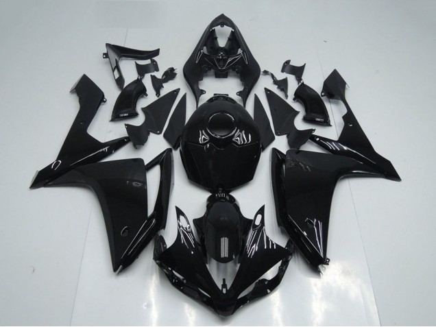 2007-2008 Yamaha YZF R1 Motorcycle Fairings - Glossy Black Canada