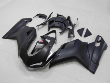 2007-2014 Ducati 848 Motorcycle Fairings - Matte Black Canada
