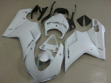 2007-2014 Ducati 848 Motorcycle Fairings - White Canada