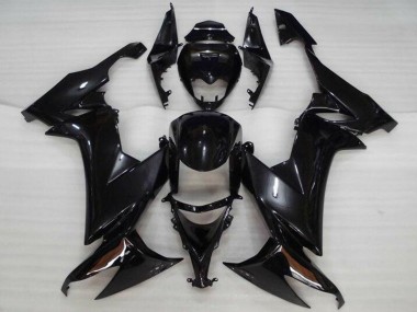 2008-2010 Kawasaki ZX10R Motorcycle Fairing - Glossy Black Canada
