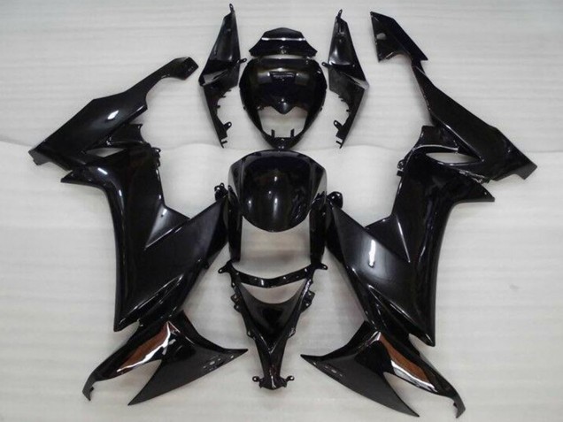 2008-2010 Kawasaki ZX10R Motorcycle Fairing - Glossy Black Canada