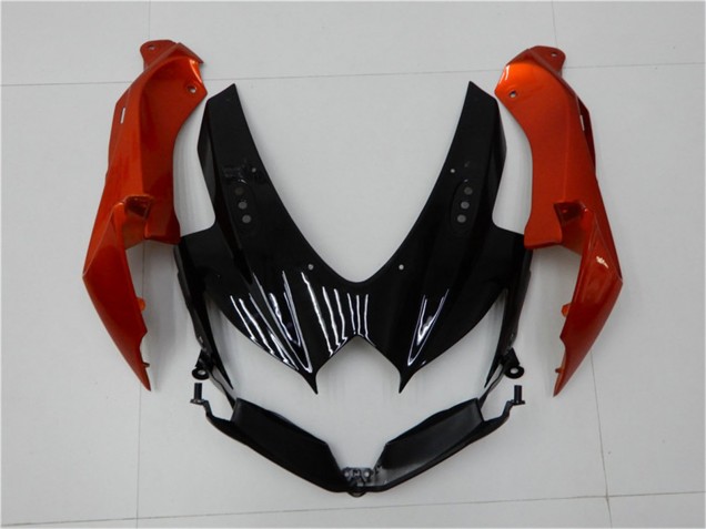 2008-2010 Suzuki GSXR 600/750 Motorcycle Fairings - Orange Grey Glossy Black Canada