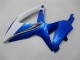 2008-2010 Suzuki GSXR 600/750 Motorcycle Fairings - White Blue Canada