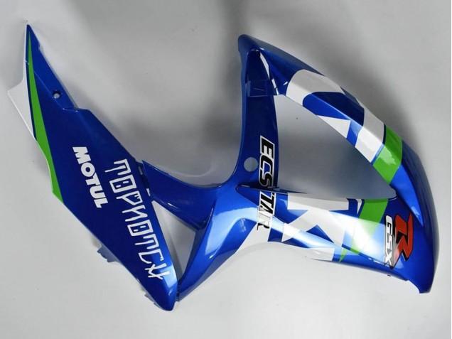2008-2010 Suzuki GSXR 600/750 Motorcycle Fairings - Blue White Green Black Canada