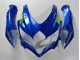 2008-2010 Suzuki GSXR 600/750 Motorcycle Fairings - Blue White Green Black Canada
