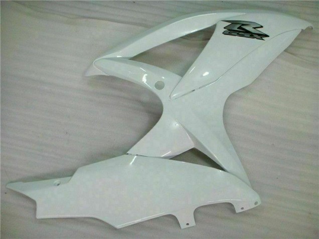 2008-2010 Suzuki GSXR 600/750 Motorcycle Fairings - White Canada