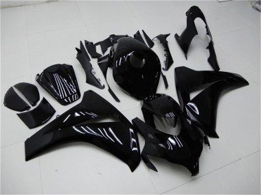 2008-2011 Honda CBR1000RR Motorcycle Fairing Kits - Glossy Black Canada