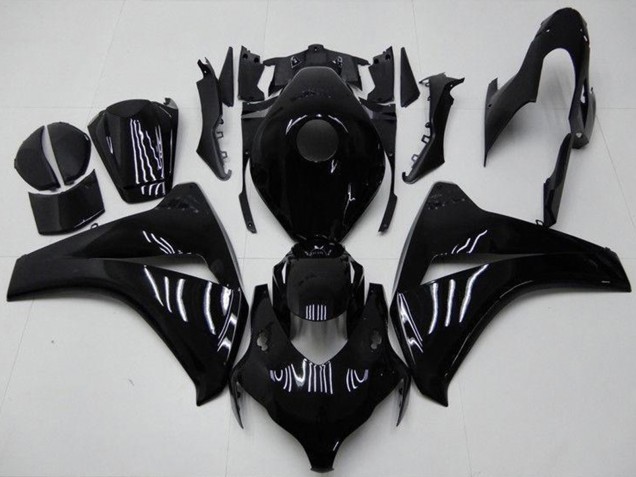 2008-2011 Honda CBR1000RR Motorcycle Fairing Kits - Glossy Black Canada