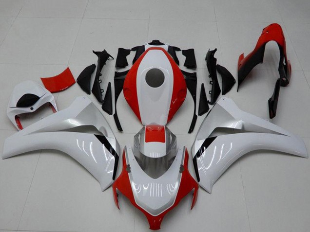 2008-2011 Honda CBR1000RR Motorcycle Fairings - White Red Canada