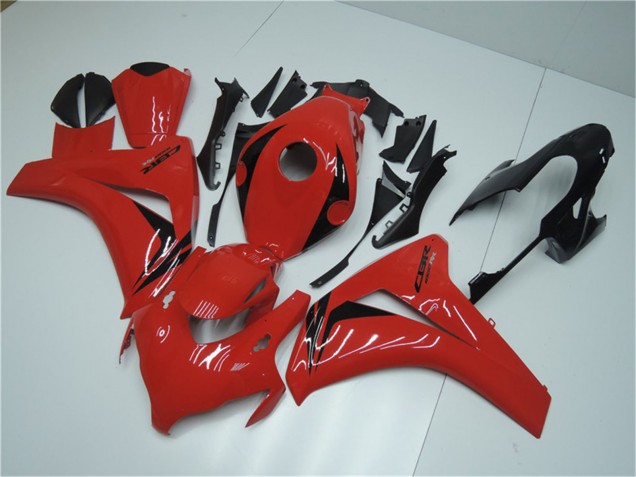 2008-2011 Honda CBR1000RR Bike Fairings - Red Glossy Black Canada