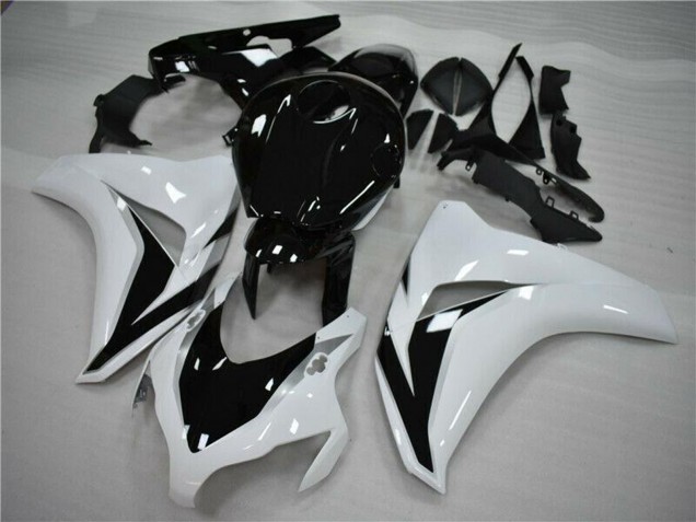 2008-2011 Honda CBR1000RR Bike Fairings - White Glossy Black Canada
