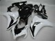 2008-2011 Honda CBR1000RR Bike Fairings - White Glossy Black Canada