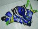 2008-2011 Honda CBR1000RR Motorcycle Fairings - Blue Yellow Green MoviStar Castrol Canada
