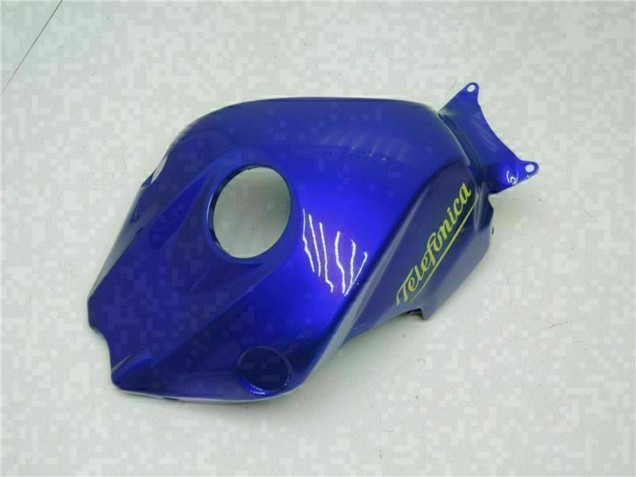 2008-2011 Honda CBR1000RR Motorcycle Fairings - Blue Yellow Green MoviStar Castrol Canada