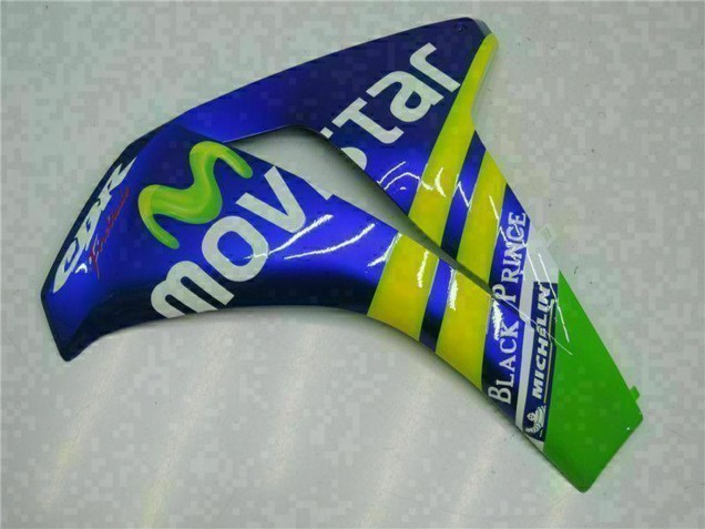 2008-2011 Honda CBR1000RR Motorcycle Fairings - Blue Yellow Green MoviStar Castrol Canada