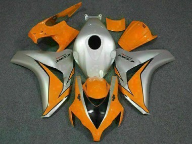 2008-2011 Honda CBR1000RR Motorcycle Fairings - Silver Orange Canada