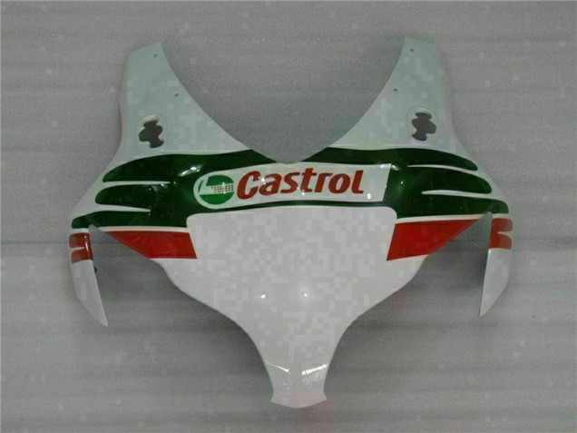 2008-2011 Honda CBR1000RR Motorcycle Fairings - White Red Green Castrol Canada
