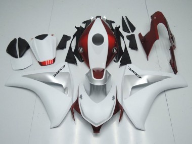 2008-2011 Honda CBR1000RR Motorcycle Fairings - White Silver Candy Red Canada