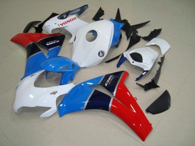 2008-2011 Honda CBR1000RR Motorcycle Fairings - White Light Blue Red Glossy Black Canada