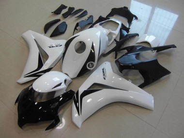 2008-2011 Honda CBR1000RR Motorcycle Fairing Kits - White Glossy Black Canada