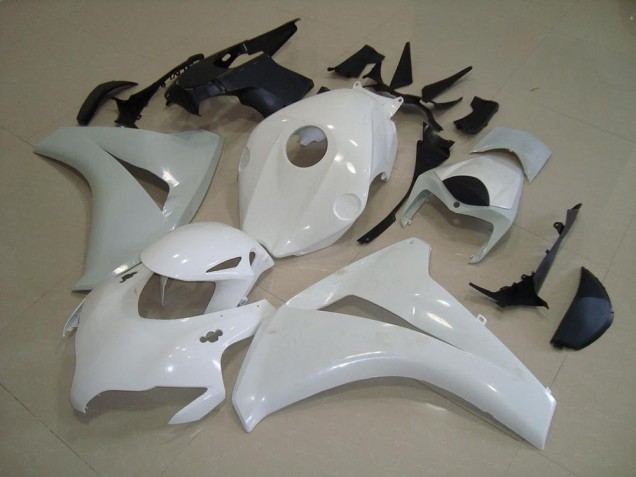 2008-2011 Honda CBR1000RR Motorcycle Fairings - White Canada