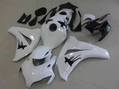 2008-2011 Honda CBR1000RR Motorcycle Fairings - White Black with Special Decals Canada
