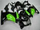 2008-2012 Kawasaki EX250 Motorcycle Fairings - Glossy Black Green Canada