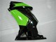 2008-2012 Kawasaki EX250 Motorcycle Fairings - Glossy Black Green Canada