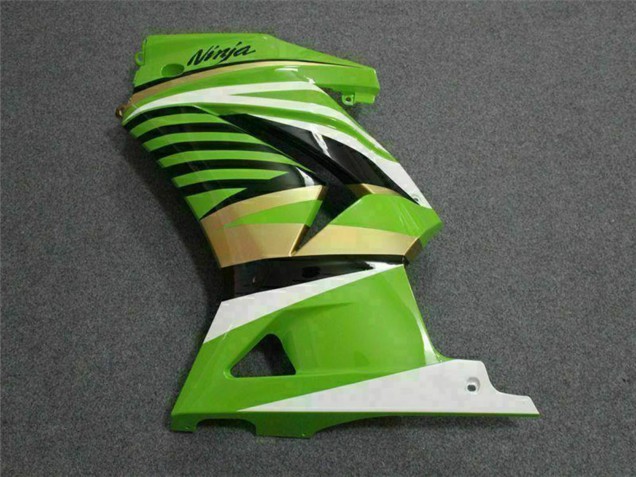 2008-2012 Kawasaki EX250 Motorcycle Fairing - Green White Black Canada