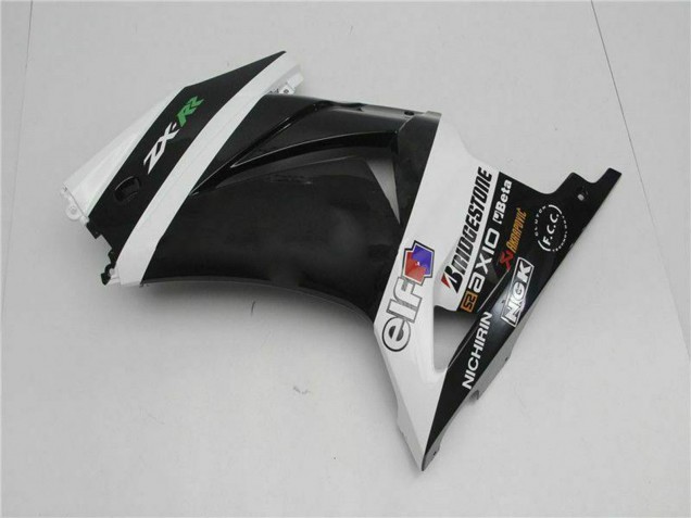 2008-2012 Kawasaki EX250 Motorcycle Fairings - White Black Green Canada