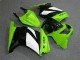2008-2012 Kawasaki EX250 Motorcycle Fairings - Green White Black Canada