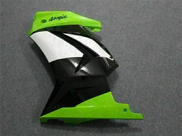 2008-2012 Kawasaki EX250 Motorcycle Fairings - Green White Black Canada