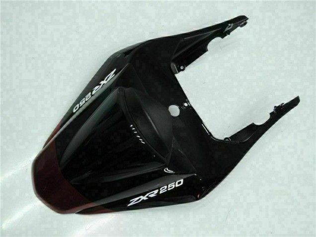 2008-2012 Kawasaki EX250 Motorcycle Fairings - Glossy Black Maroon Red Canada