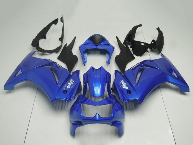 2008-2012 Kawasaki ZX250R Motorcycle Fairings - Blue Canada