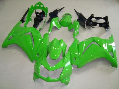 2008-2012 Kawasaki ZX250R Motorcycle Fairings - Green Canada