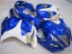2008-2020 Suzuki GSXR 1300 Hayabusa Motorcycle Fairings - White Blue Canada