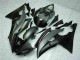 2008-2016 Yamaha YZF R6 Motorcycle Fairings - Grey Matte Black Canada
