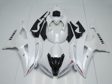2008-2016 Yamaha YZF R6 Motorcycle Fairings - Glossy White Canada